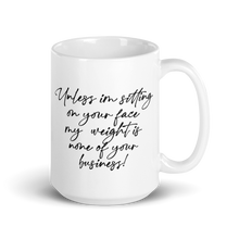 Funny coffee mug for women, white funny coffee mug