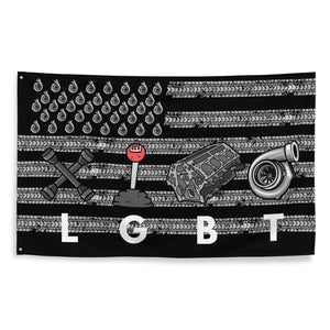 JDM LGBT car pride Flag